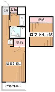 STハイツの間取り画像