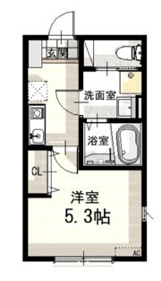 エスポワールの間取り画像