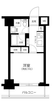 グリフィン川崎・西口シティプラザの間取り画像