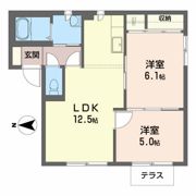 メープルの間取り画像