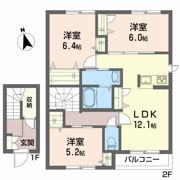 コンフォール Cの間取り画像