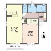 メゾン ト レスポアールAの間取り画像
