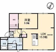 ポワブリエール岡の間取り画像