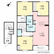 ソラーナぎおん C棟の間取り画像