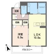 リリー・プランドール Iの間取り画像