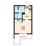ベレオ鶴見小野の間取り画像