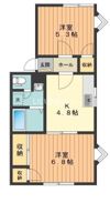 グリントピアSの間取り画像