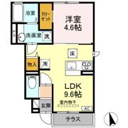 グランディールT E棟の間取り画像