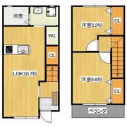 Casa un.fleur（カーサアンフルール）の間取り画像