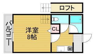 エリーレンス城南の間取り画像