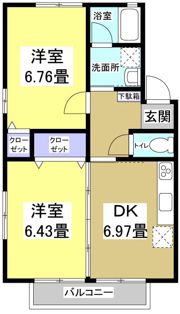 ブループラネットの間取り画像