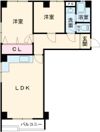 宮吉島田コーポの間取り画像
