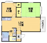 嵐山リバーサイドⅡの間取り画像