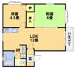 嵐山リバーサイドⅡの間取り画像