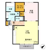 グランシャリオの間取り画像