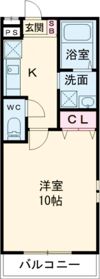 フジパレス忍ケ丘Ⅱ番館の間取り画像