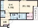 フジパレス忍ケ丘Ⅱ番館の間取り画像