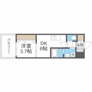 ビガーポリス412天満二丁目Ⅱの間取り画像