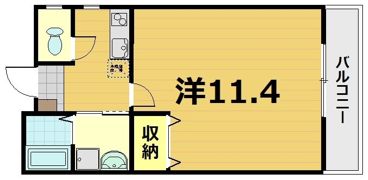 ラルゴ仁王門の間取り画像