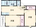 サントリナ東三条の間取り画像