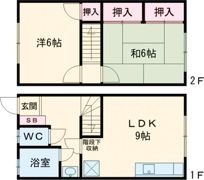 橘コーポの間取り画像
