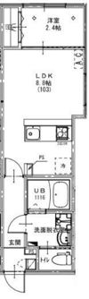 KEIAI RESIDENCE 宮原Ⅱの間取り画像