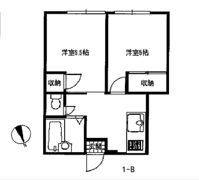 ベルージュK3の間取り画像
