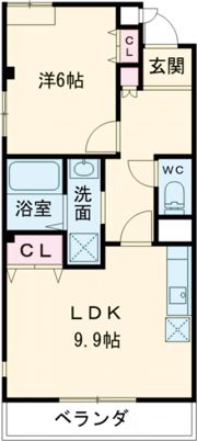クレアトールの間取り画像