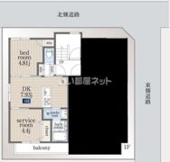 クレディ西小岩の間取り画像