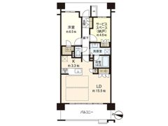 ザ・レーベン仙台大手町の間取り画像