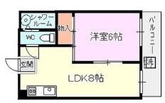 アーバンヒル太秦の間取り画像