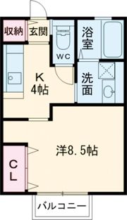 アンテノールの間取り画像