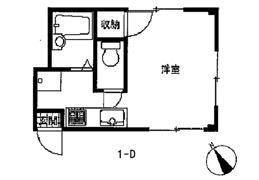 ベルージュK3の間取り画像