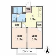 プラセオ一色 Aの間取り画像