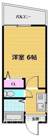 ペンタグラム壱番館の間取り画像