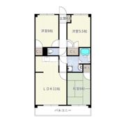 INOVE武蔵砂川の間取り画像
