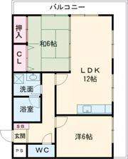 ウィング本町の間取り画像