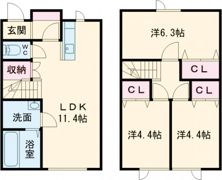 Myフルタイムの間取り画像