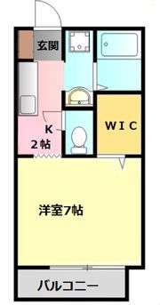 フィオーレ青木Cの間取り画像