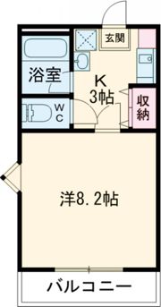 ピュアキャッスルの間取り画像