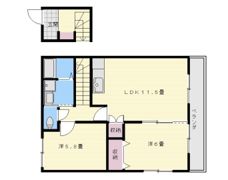 ブリックコートの間取り画像