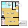 Oak岸辺（オークキシベ）の間取り画像