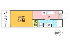 ARTHUR HILTS大橋南の間取り画像