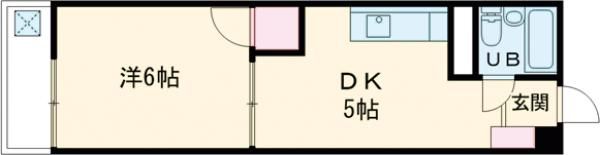 桑原コーポ2の間取り画像