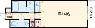 フェリクス西新の間取り画像