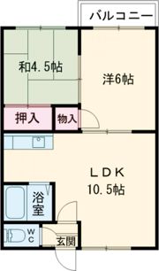 ソレイユⅠの間取り画像