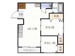 第一旭ビルの間取り画像
