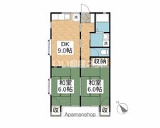 浜田コーポ2の間取り画像