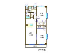 サンステージ東川口の間取り画像
