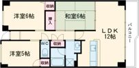 ドレム伊丹の間取り画像